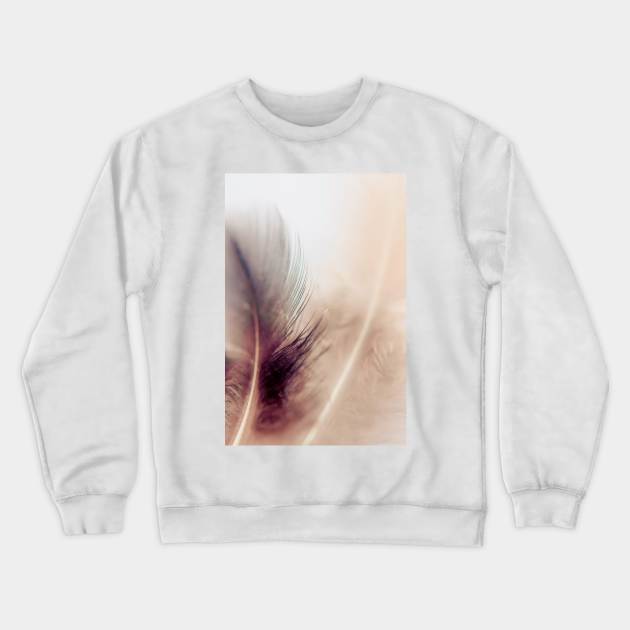 Feathery Crewneck Sweatshirt by Debra Cox 